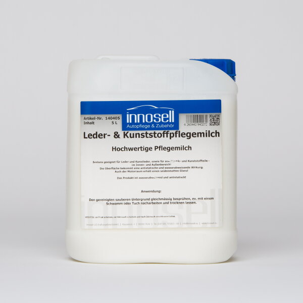 Leder- & Kunststoffpflegemilch - 5 L