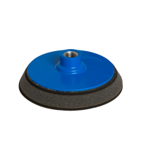 Polierteller 125 Klett, M 14, Schaum weich, gr, blau
