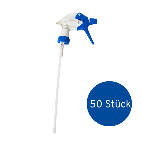 Sprühkopf Color- blau - 50 Stück