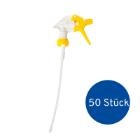 Sprühkopf Color- gelb - 50 Stück