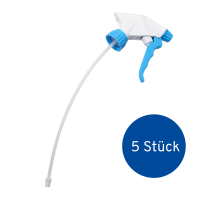 Sprühkopf Maxi - blau - 5 Stück
