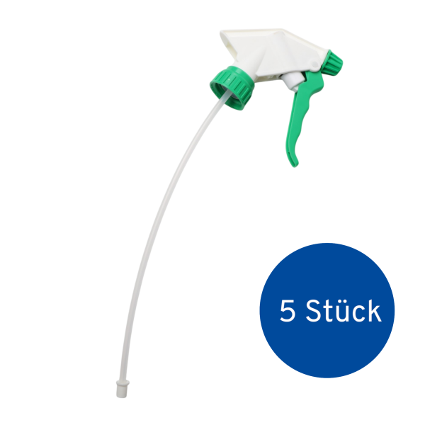 Sprühkopf Maxi - grün - 5 Stück