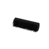 Gummibürste mit Griff, Anti-Haar
