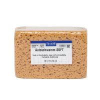 Autoschwamm SOFT, braun - 2 Stück