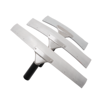 Flächentrockner m. Metallgriff 450 mm - grey edition