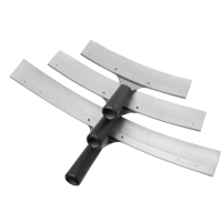 Flächentrockner m. Metallgriff 450 mm - grey edition
