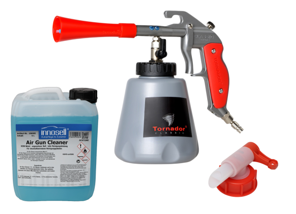 Tornador Classic Z-010RS + 5 L Innosell Air Gun Cleaner + Abfüllhahn